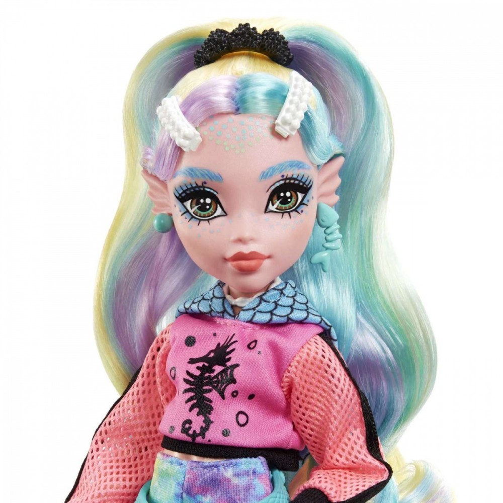 Lėlė monster high lagoona blue