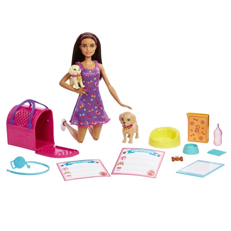 Šunelių įvaikinimo rinkinys barbie