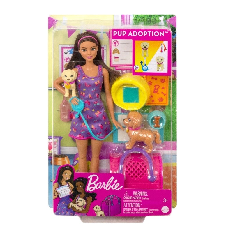 Šunelių įvaikinimo rinkinys barbie