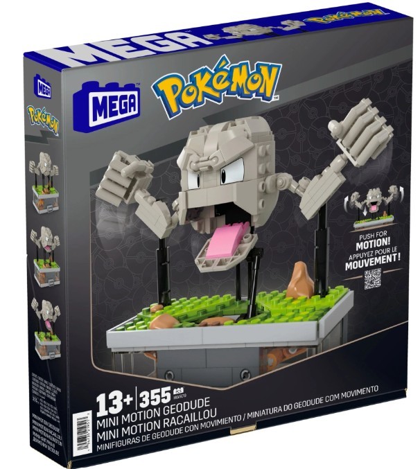 Mini Pokémon Geodude Konstravimo Rinkinys