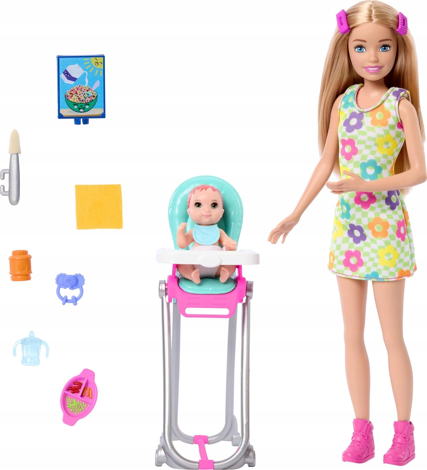 Lėlė su priedais Barbie Auklė