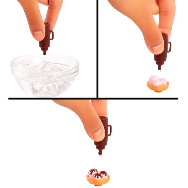 Lėlė barbie pirmojo darbo užkandžių baras