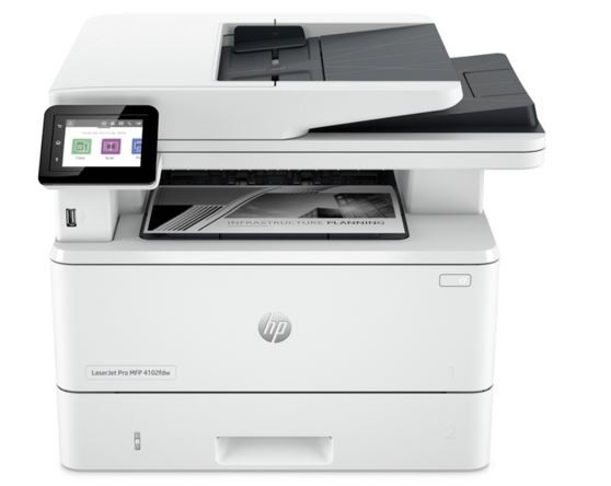 Lazerinis spausdintuvas hp laserjet pro mfp 4102fdw, nespalvotas