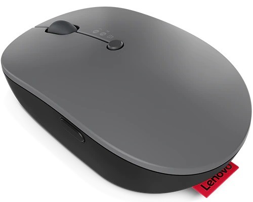 Belaidė pelė lenovo 4y51c21217, juoda/pilka
