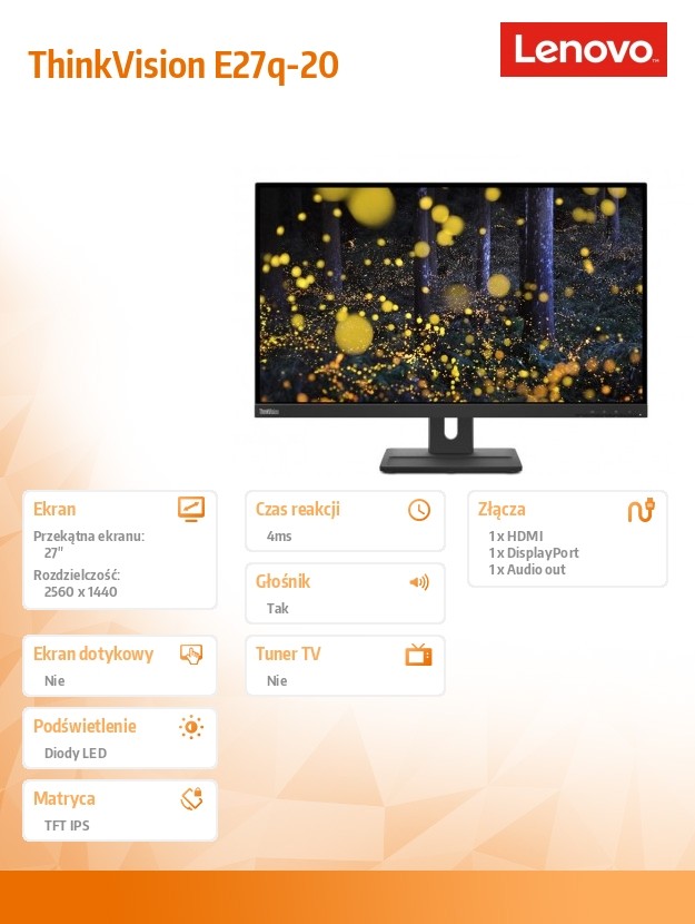 Monitorius lenovo 1_784025, 27