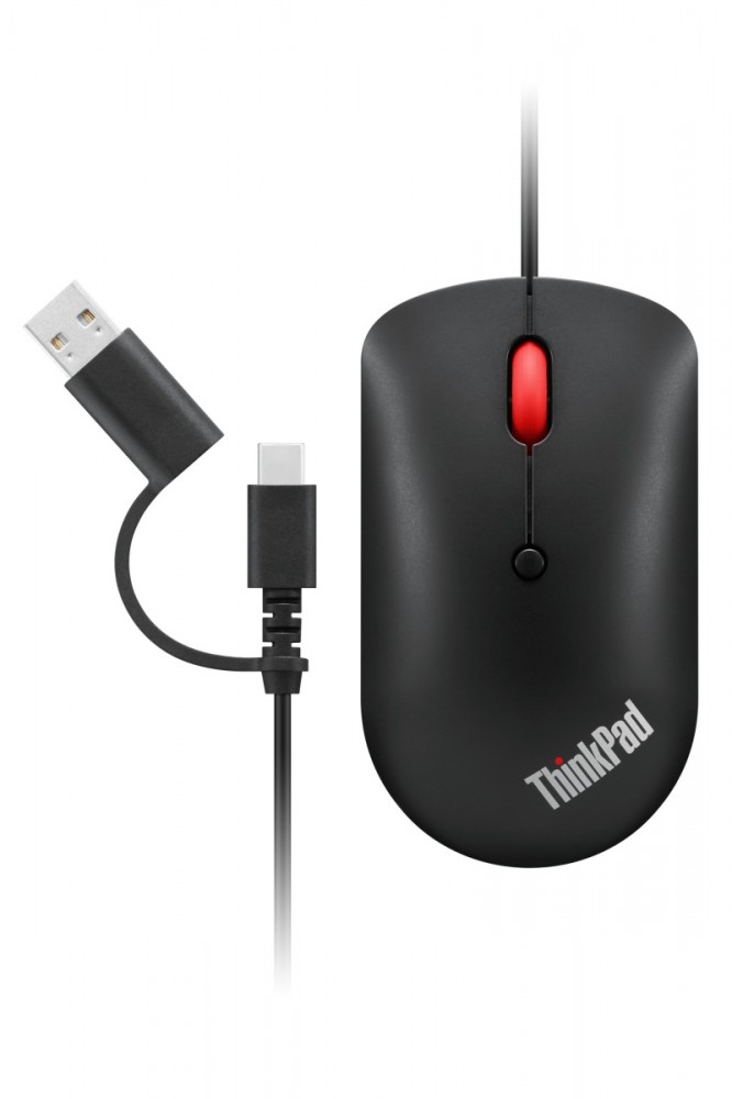 Laidinė pelė lenovo thinkpad usb-c wired