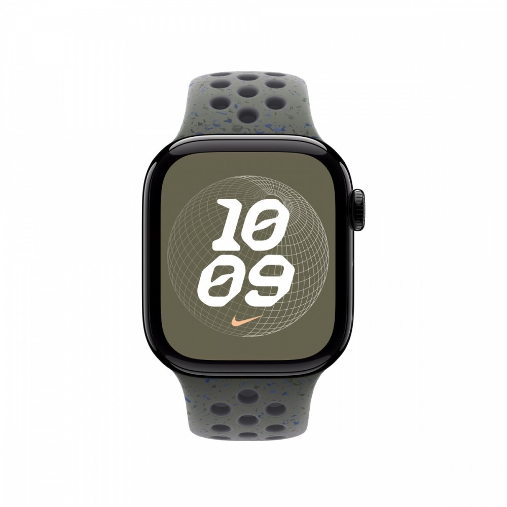 Sportinė nike apyrankė cargo khaki spalvos, 40 mm dėklo, dydis m/l