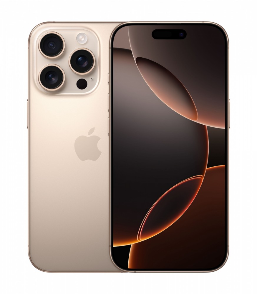 Telefonas apple iphone 16 pro 256gb desert titanium mynk3hx/a