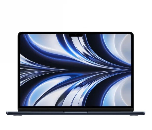 Macbook air 13” apple m2 8c cpu, 8c gpu/16gb/256gb ssd/midnight/int mc7x4ze/a