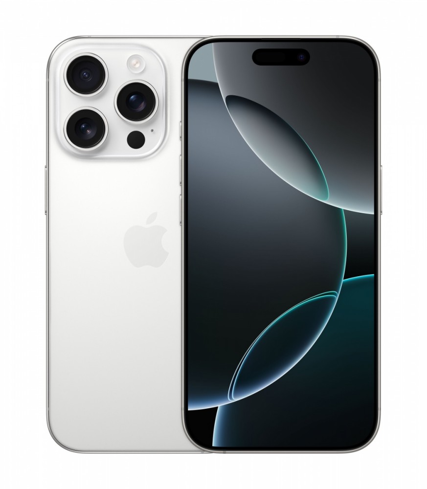 Telefonas apple iphone 16 pro 128gb white titanium myne3hx/a