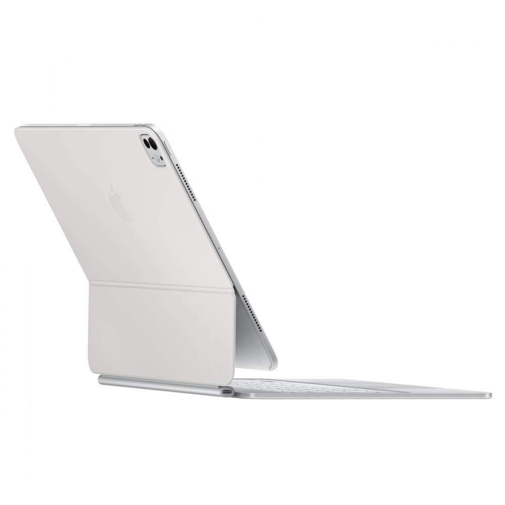 Magic keyboard for ipad pro 13‑inch (m4) - international english - white mwr43z/a, apple ipad pro 2024 (12.9