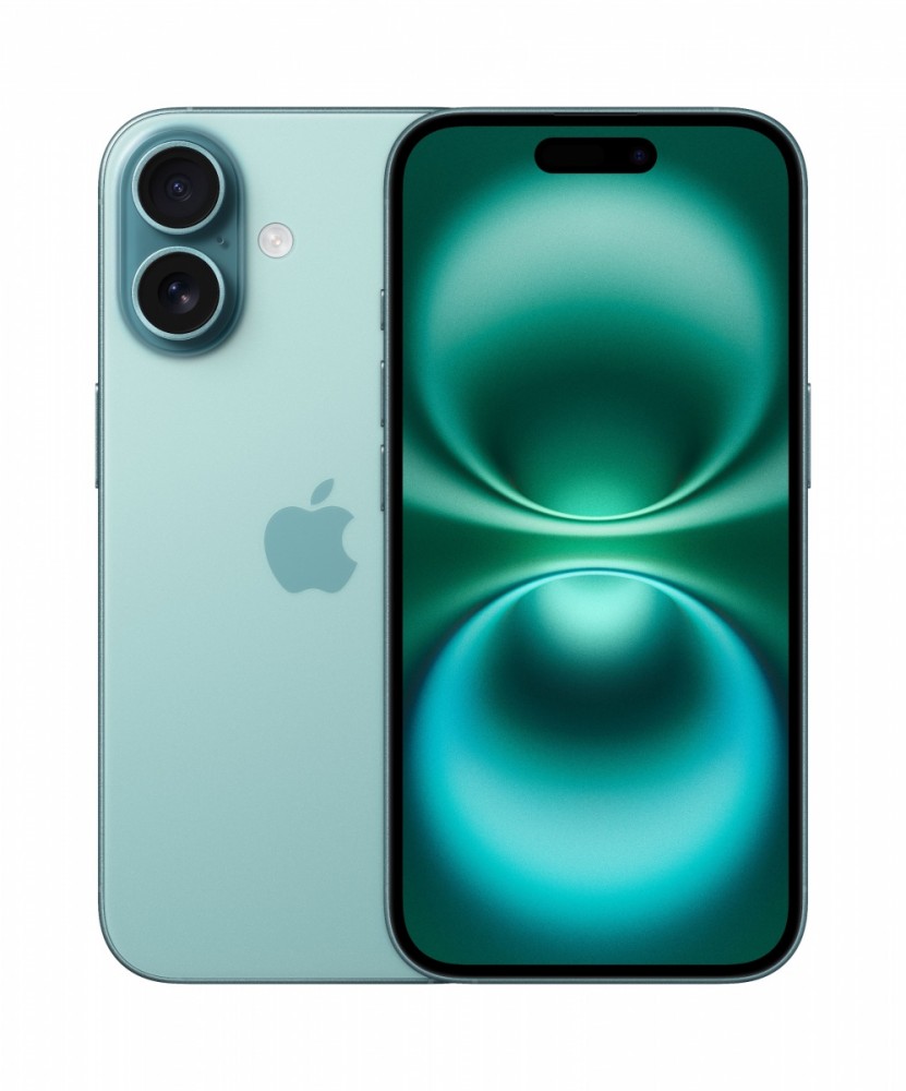 Telefonas apple iphone 16 128gb teal myed3hx/a