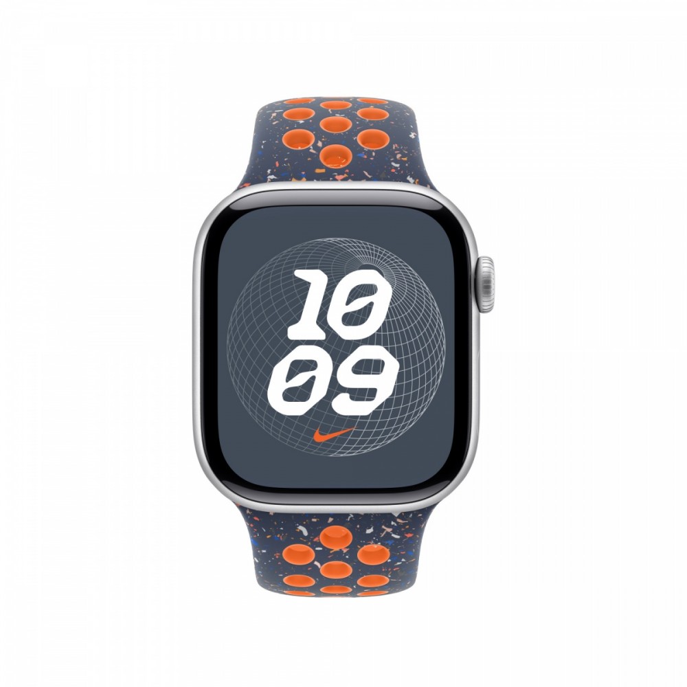 Nike sportinė juosta „mėlyna liepsna“ 42 mm korpusui - s/m dydis