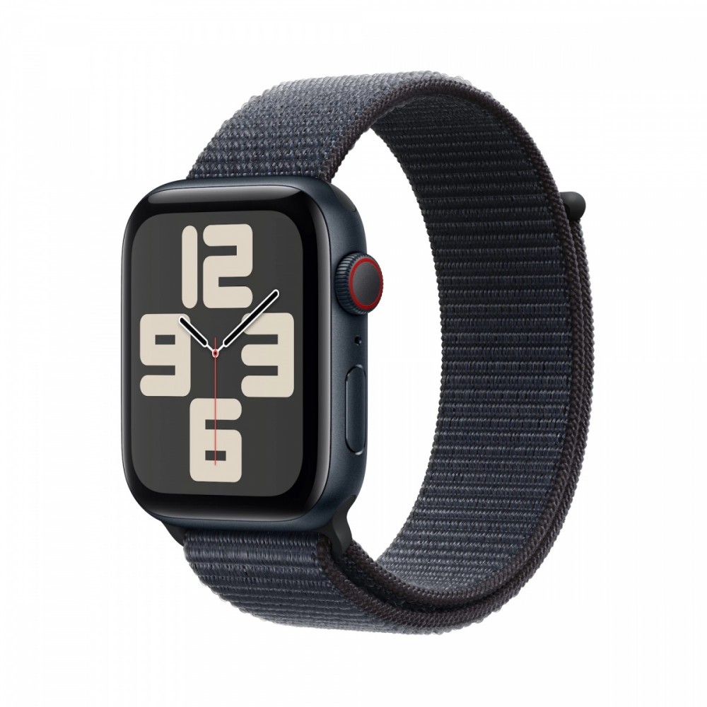 Išmanusis laikrodis apple watch se gps + cellular 44mm midnight aluminium case with midnight sport band - m/l mxgm3et/a