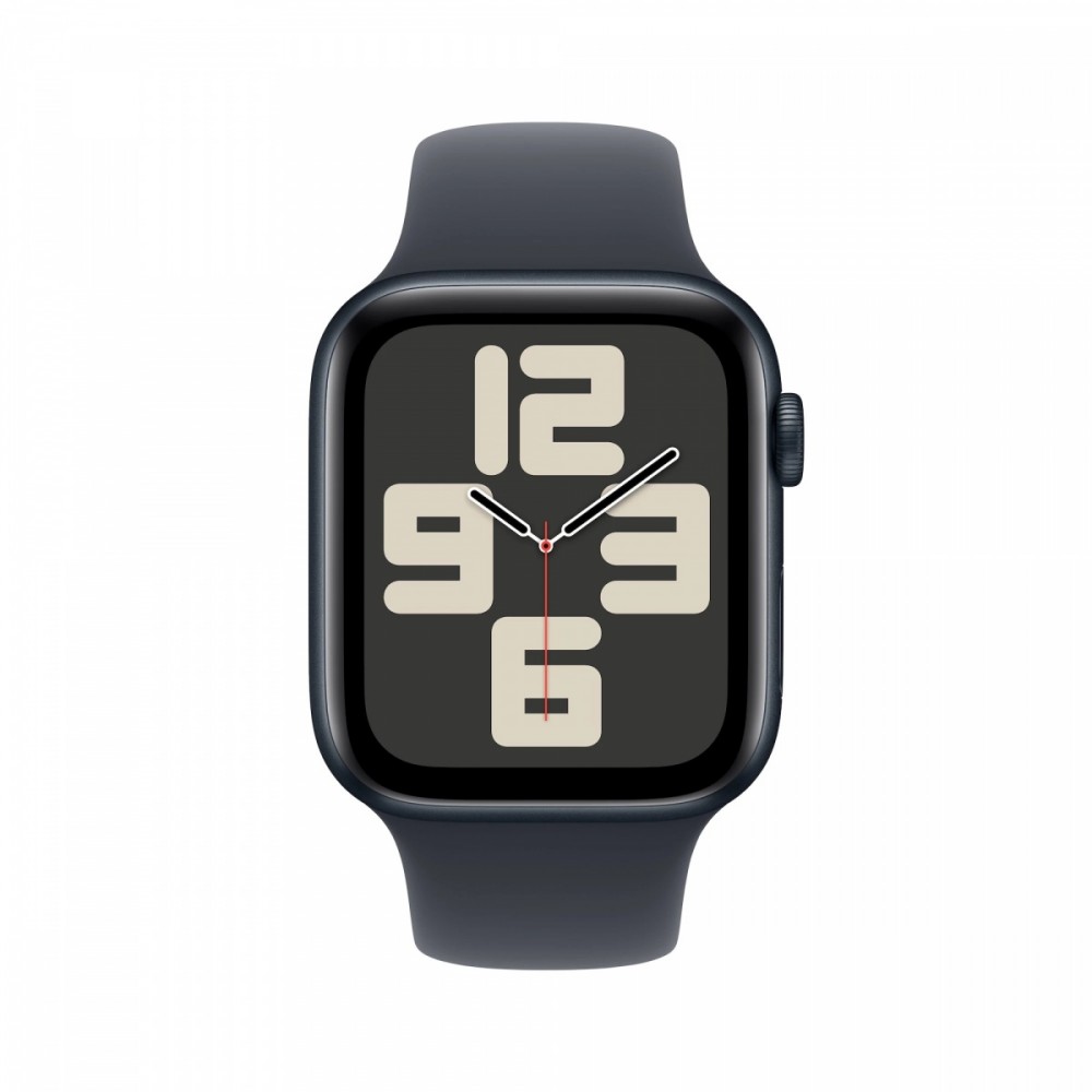 Išmanusis laikrodis apple watch se gps 40mm midnight aluminium case with midnight sport band - s/m mxe73et/a