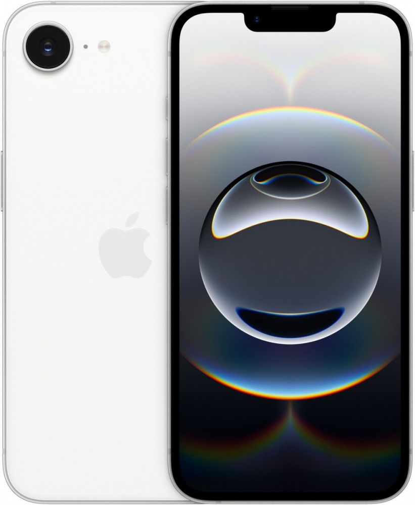 Telefonas apple iphone 16e 128gb white md1r4hx/a