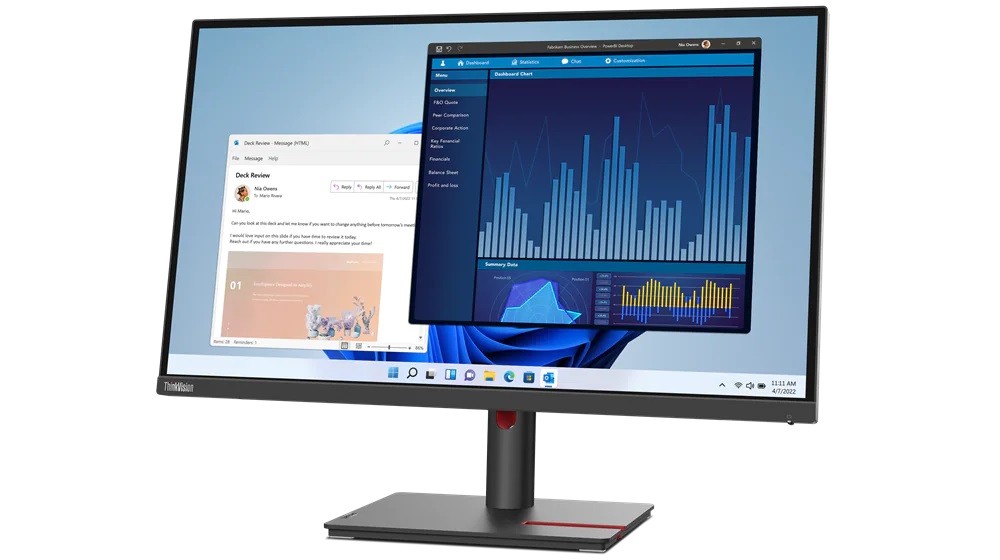 Monitorius lenovo t27p-30(a22270up0), 27