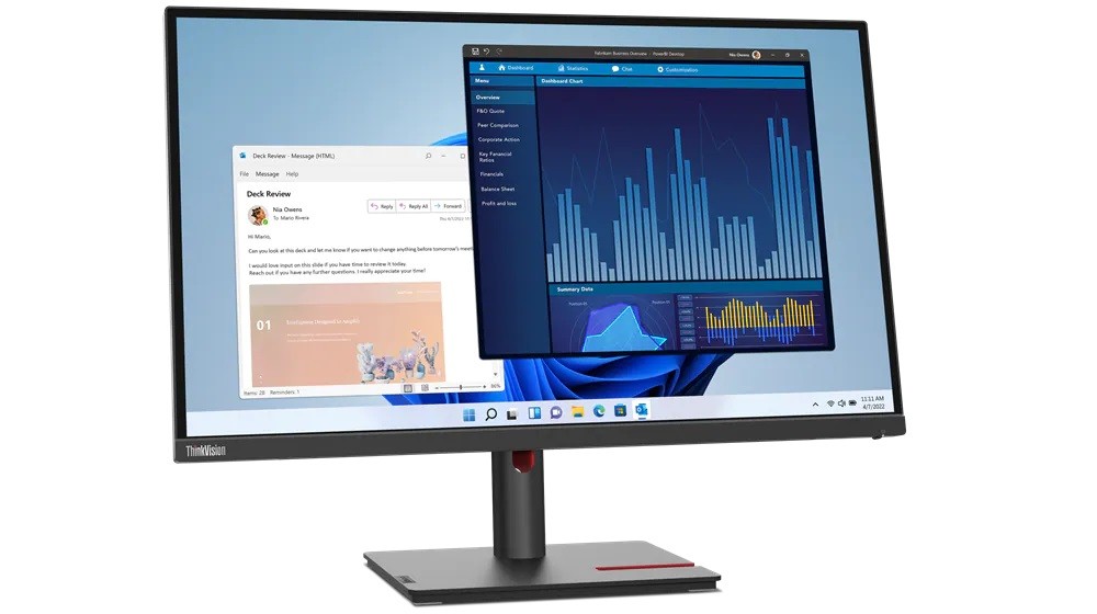 Monitorius lenovo t27p-30(a22270up0), 27