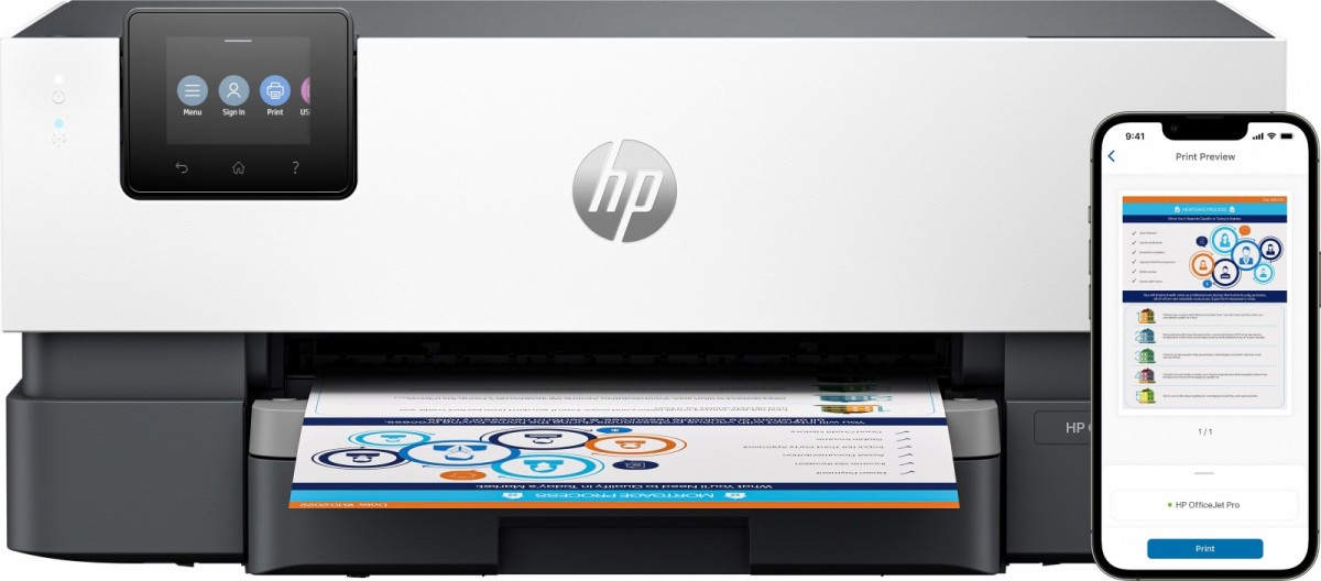 Rašalinis spausdintuvas hewlett packard officejet pro 9110b 5a0s3b