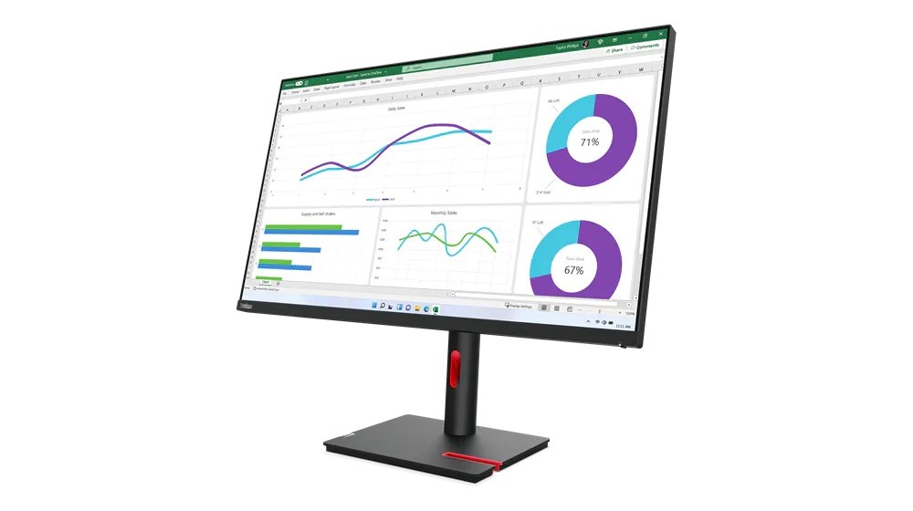 Monitorius lenovo thinkvision t32p-30 80 cm (31,5 colio) 3840 x 2160 pixels 4k ultra, 31.5