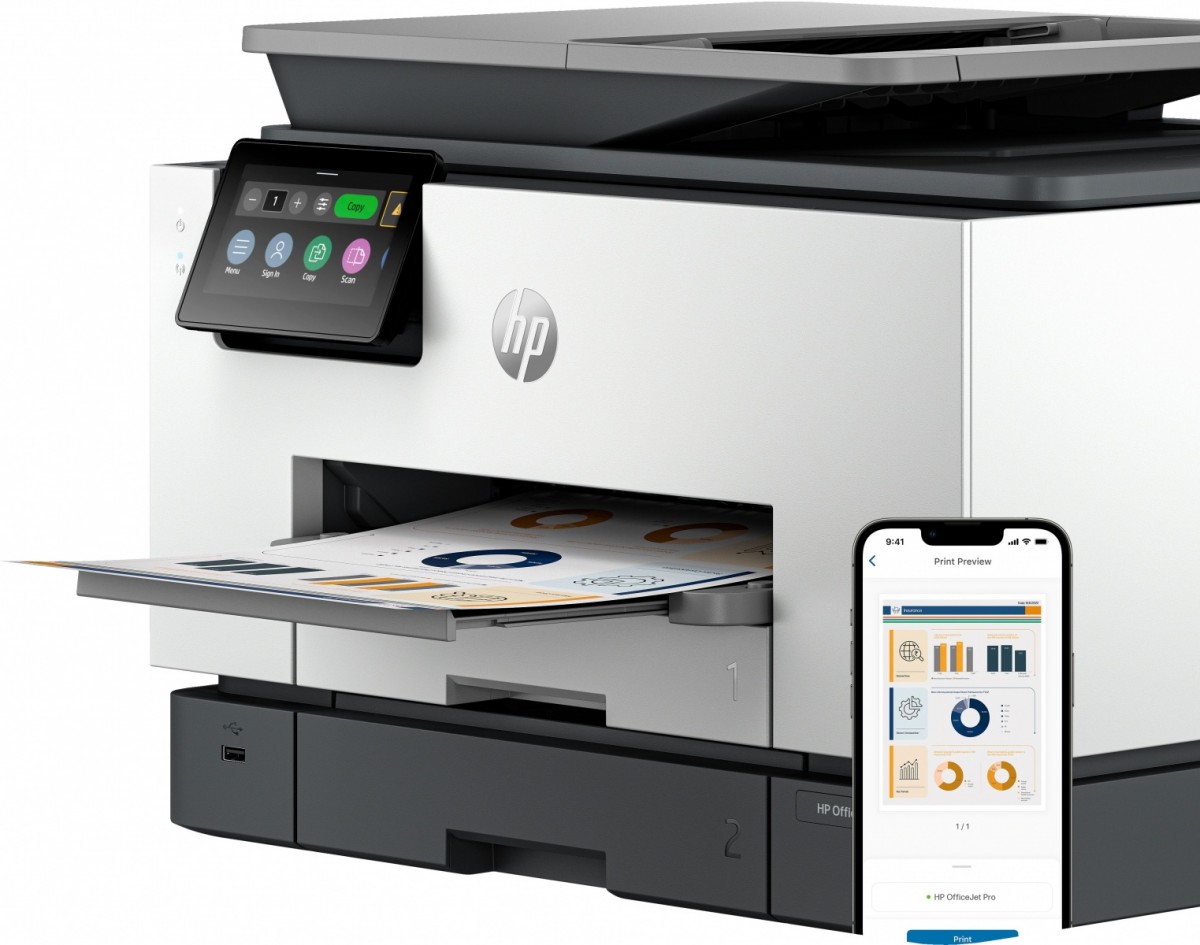 Rašalinis spausdintuvas hp officejet pro 9130b (4u561b)