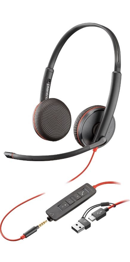 Hp poly blackwire 3225 stereo