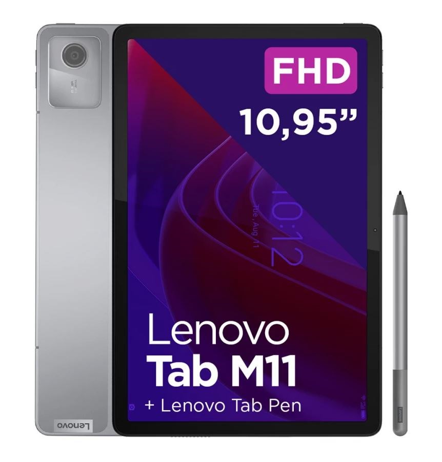 Planšetinis kompiuteris lenovo tab m11 zadb0018pl