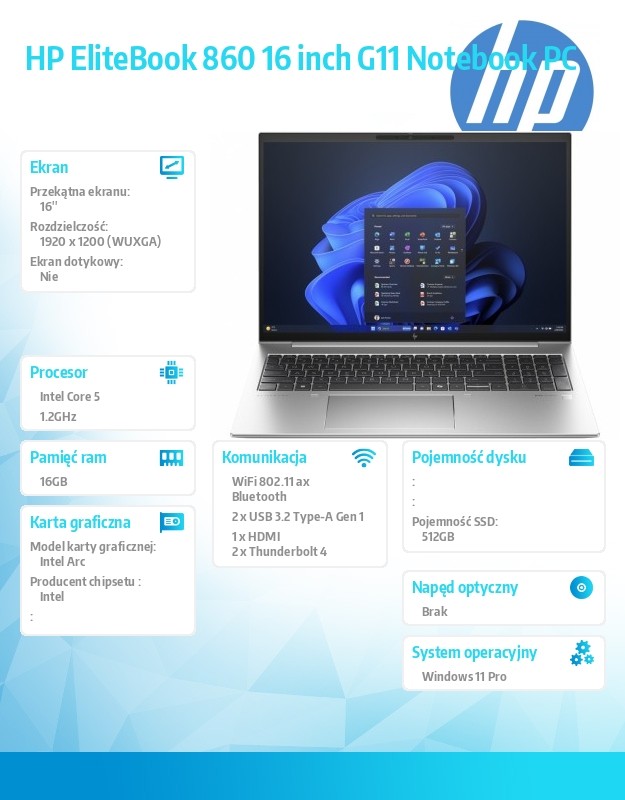Hp elitebook 860 g11