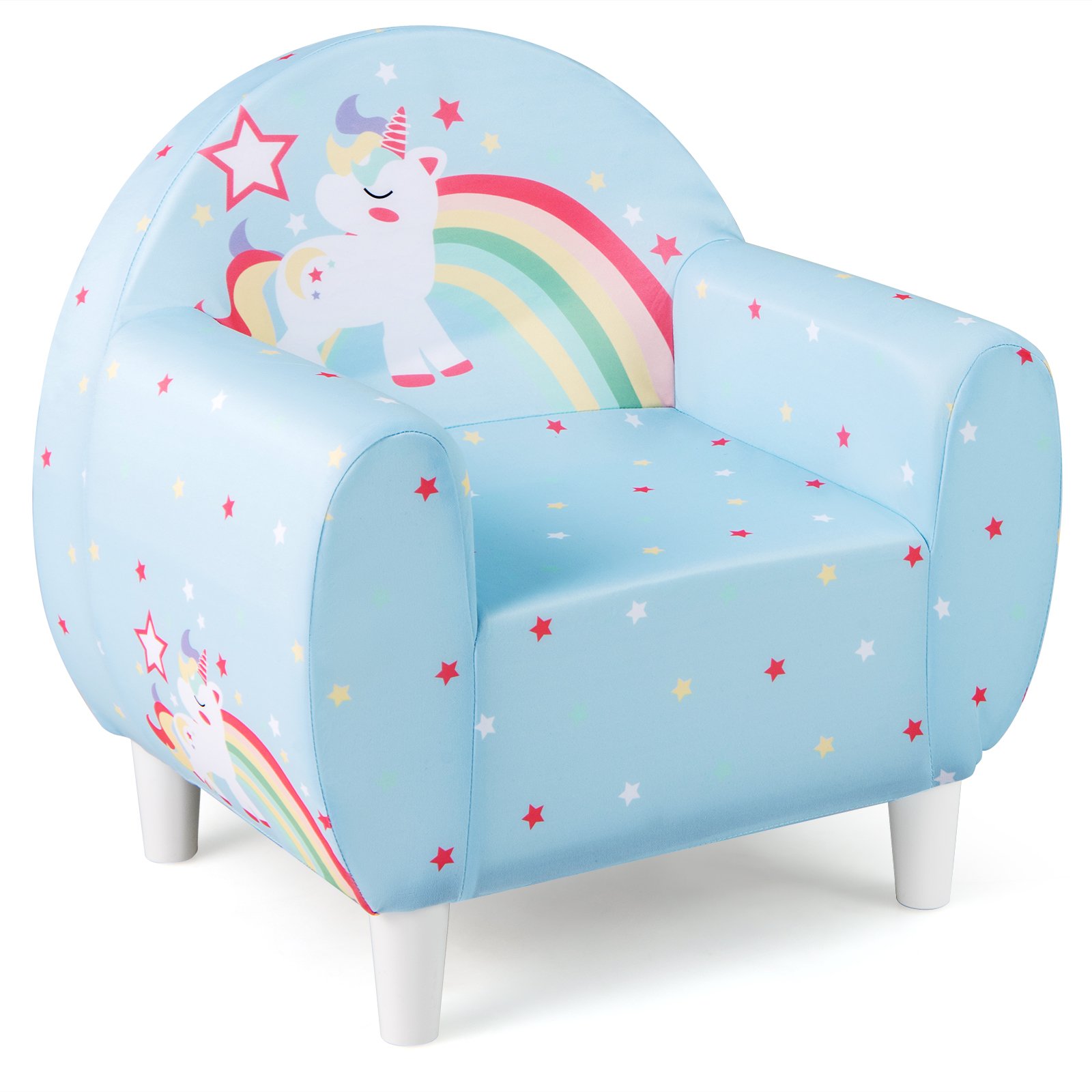 Vaikiška sofa mėlyna 3