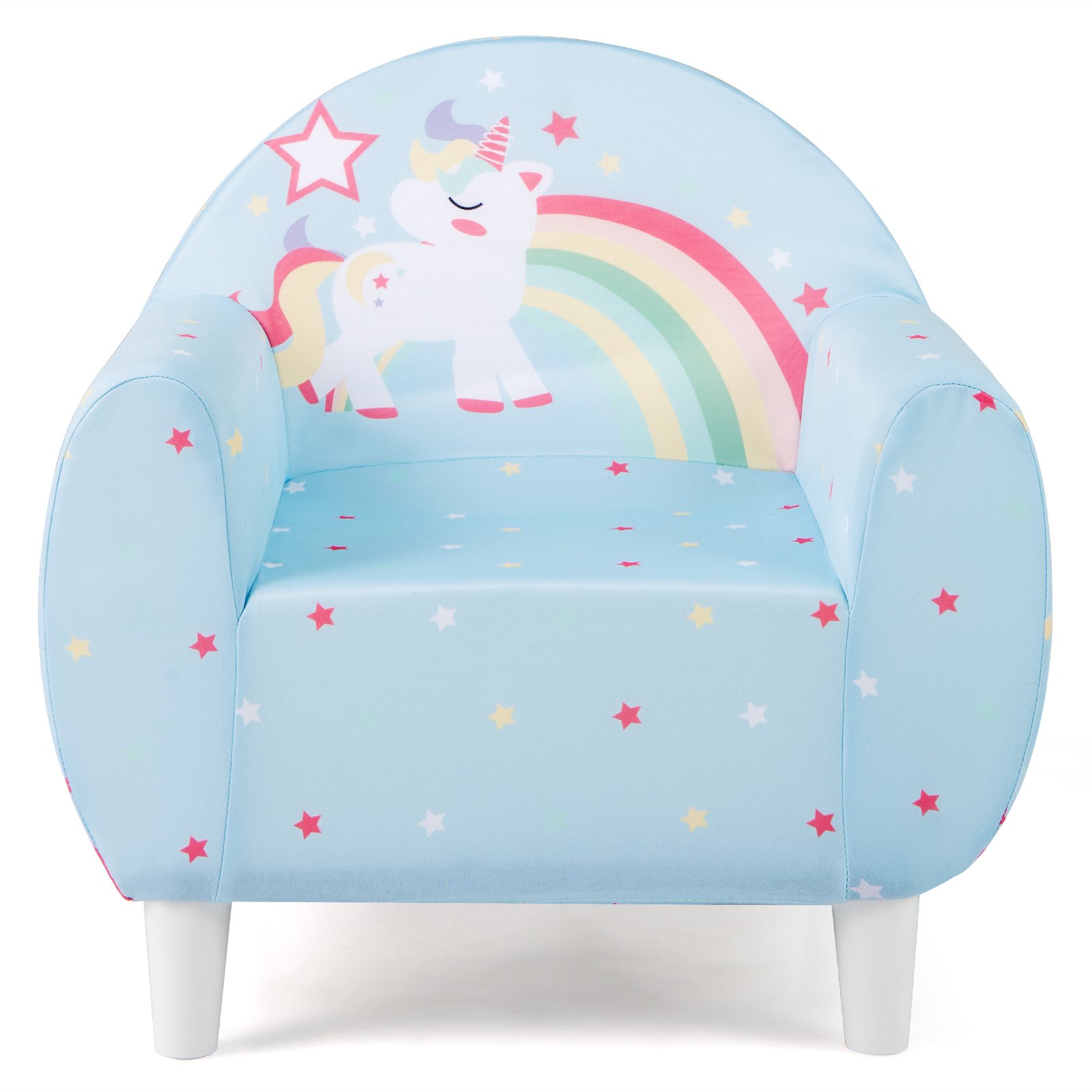 Vaikiška sofa mėlyna