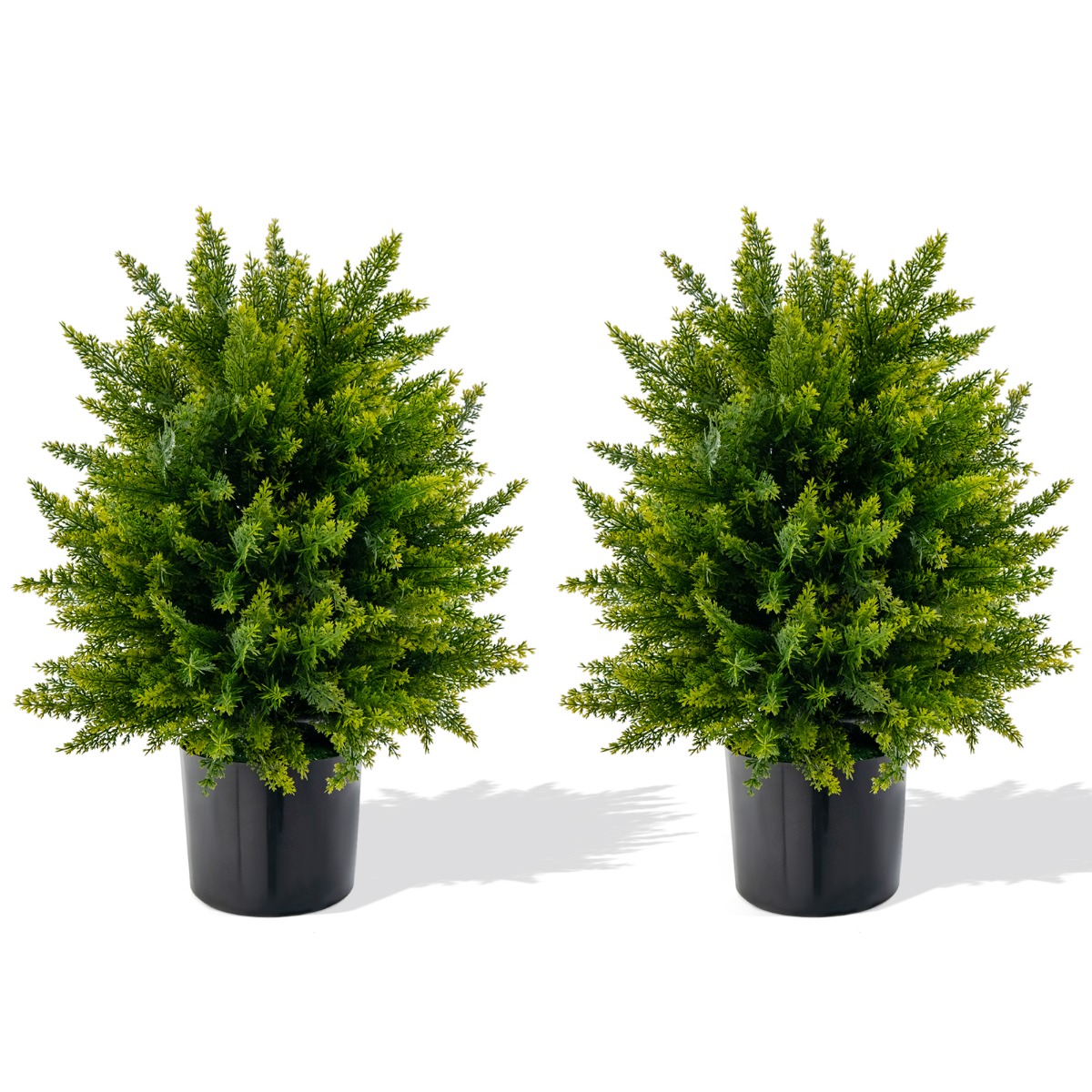 Dirbtinis kedro formos kamuolys 54,6 cm 2 vnt.
