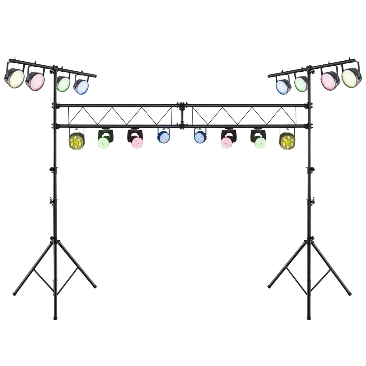 Apšvietimo stovas 426 x 126 x 180–350 cm