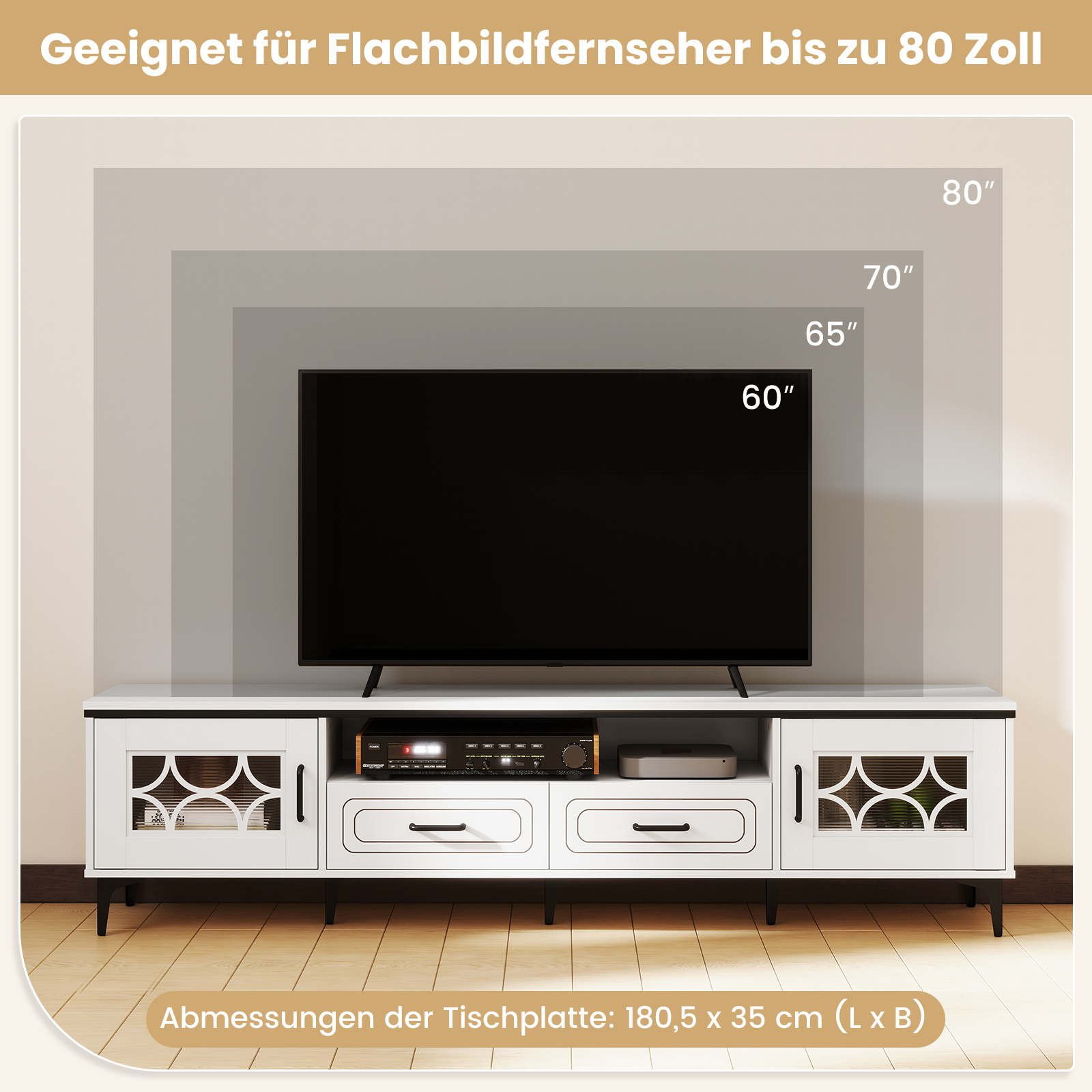 TV spintelė 180.5 cm 3