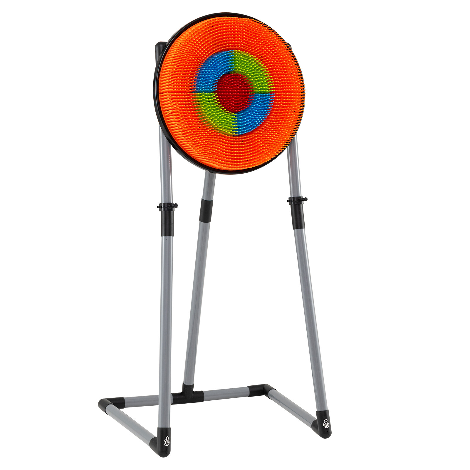 4 viename mėtymo taikinio rinkinys su šerinių taikiniu, oranžinis, juodas ir pilkas, 55,9 × 53,3 × 118,1 cm