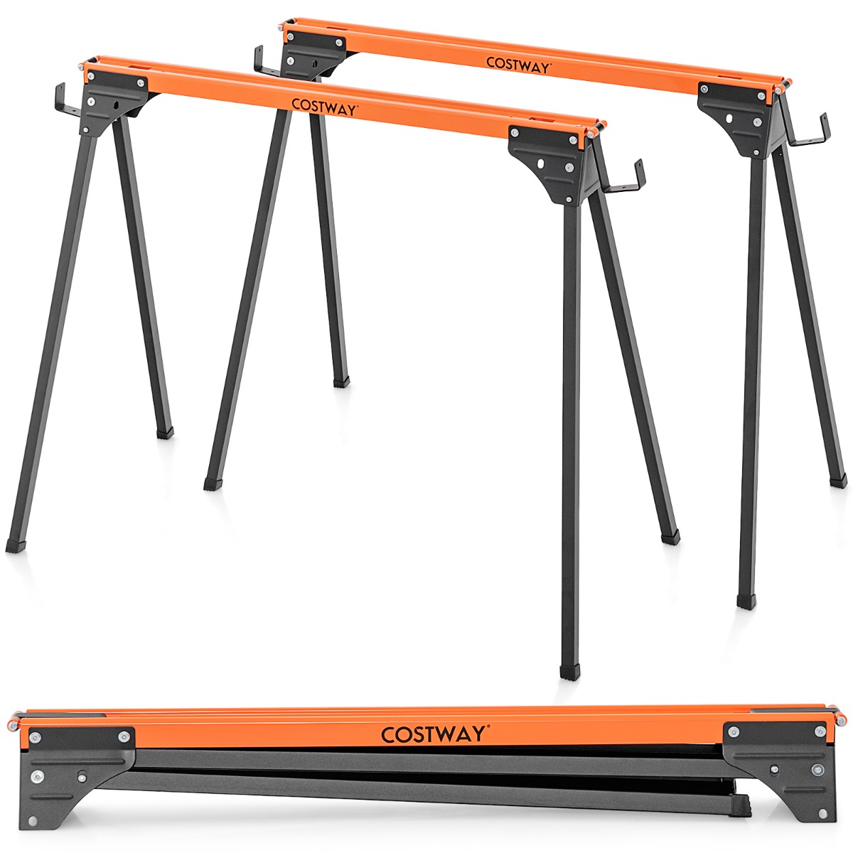 Darbo atramos 96 x 46.5 x 76 cm 2 vnt.