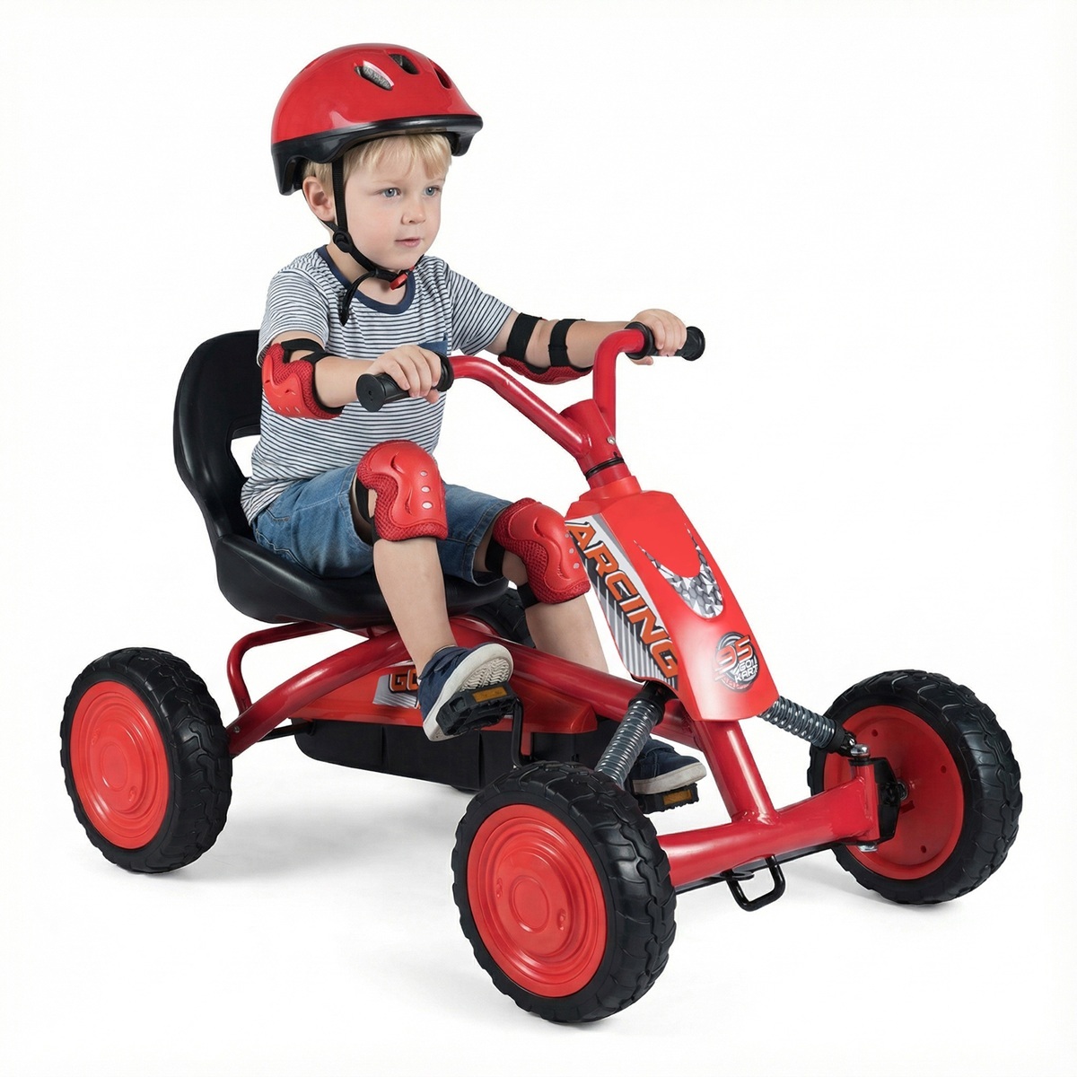 Pedalinis kartas raudonas 2