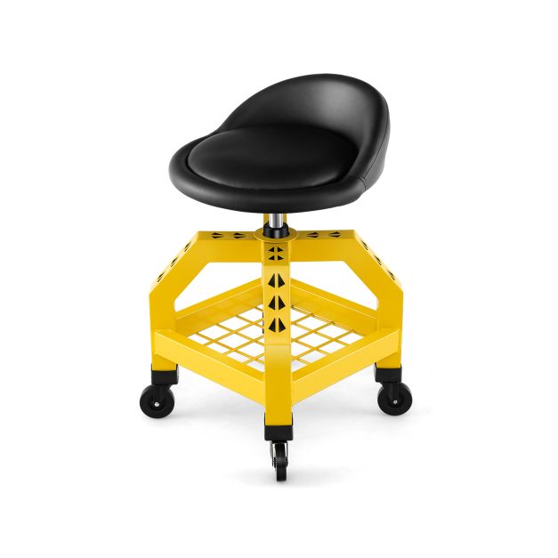 Mechaniko kėdutė juoda/geltona/raudona