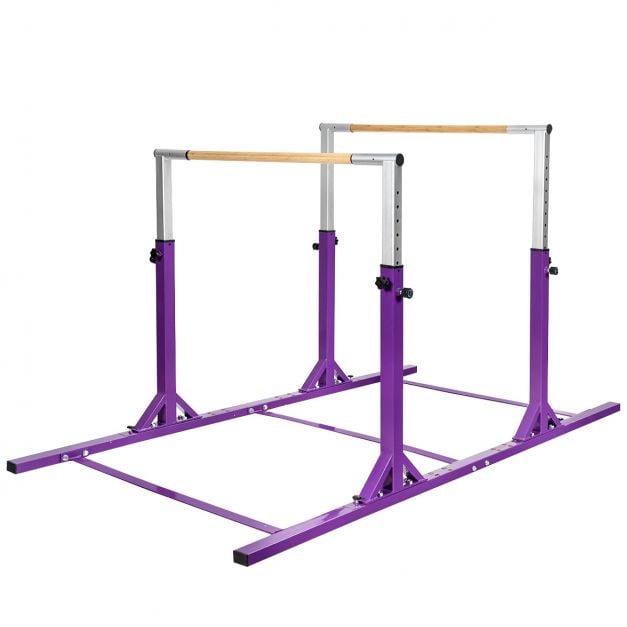 Gimnastikos lygiagretės violetinės