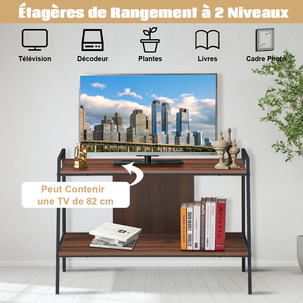 TV stovas 88.9 x 43.2 x 59.7 cm 2