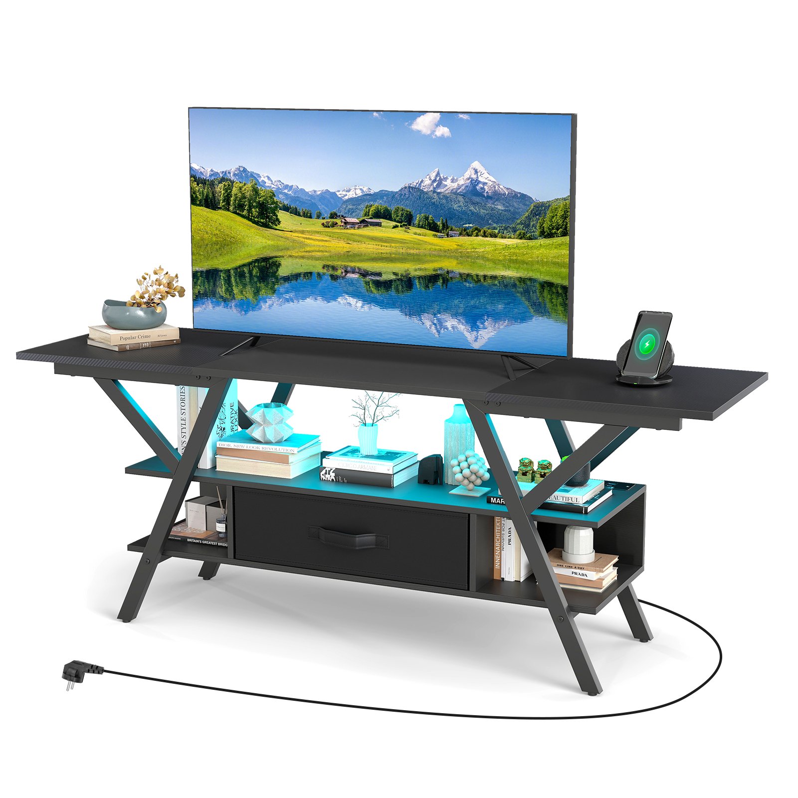 TV stovas 165.1 cm