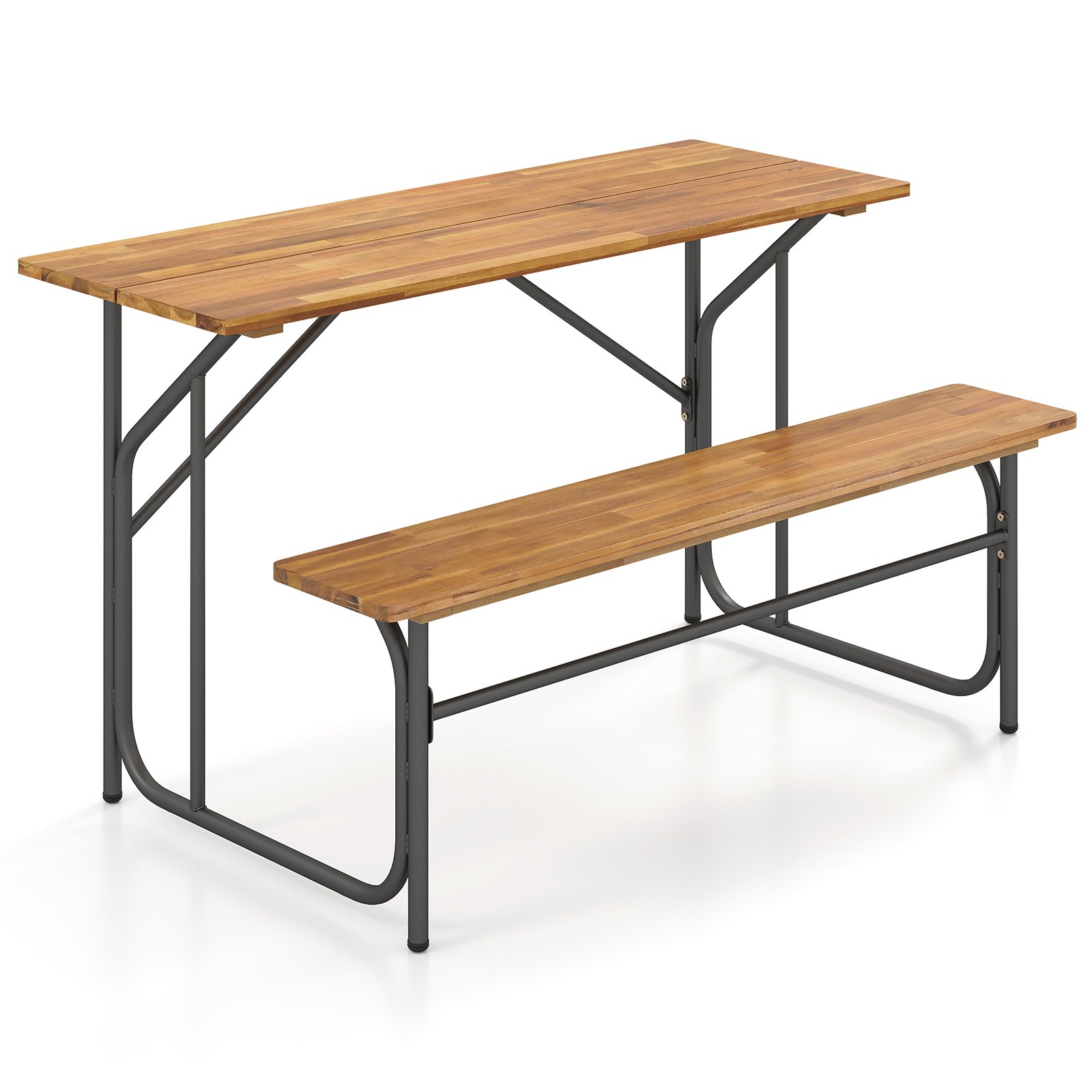 Stalo ir suolo rinkinys 132.1×81.3×74.9 cm 1 vnt.