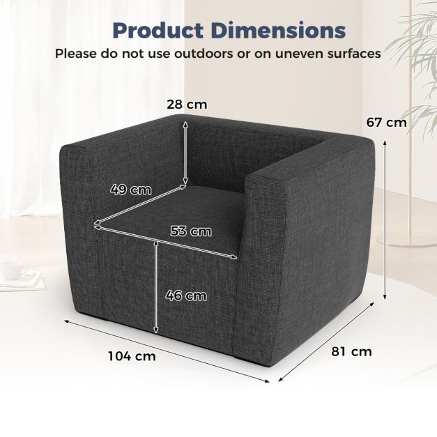 Sofa Pilka 3