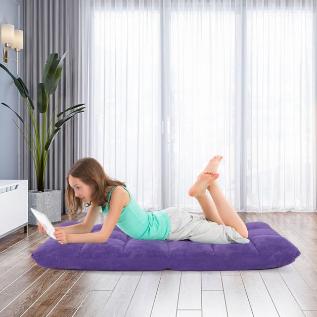 Grindinė kėdė violetinė 2