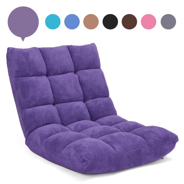 Grindinė kėdė violetinė