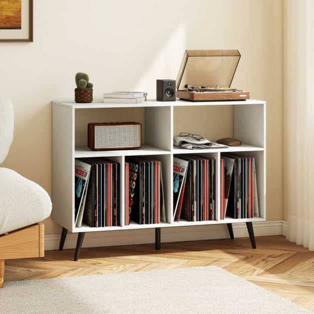 Stovas vinilams baltas