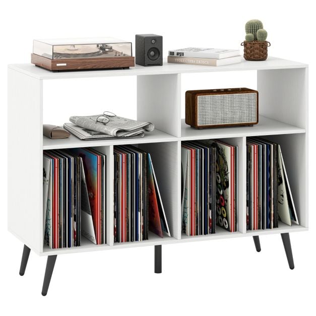 Stovas vinilams baltas 3
