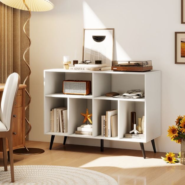 Stovas vinilams baltas 2