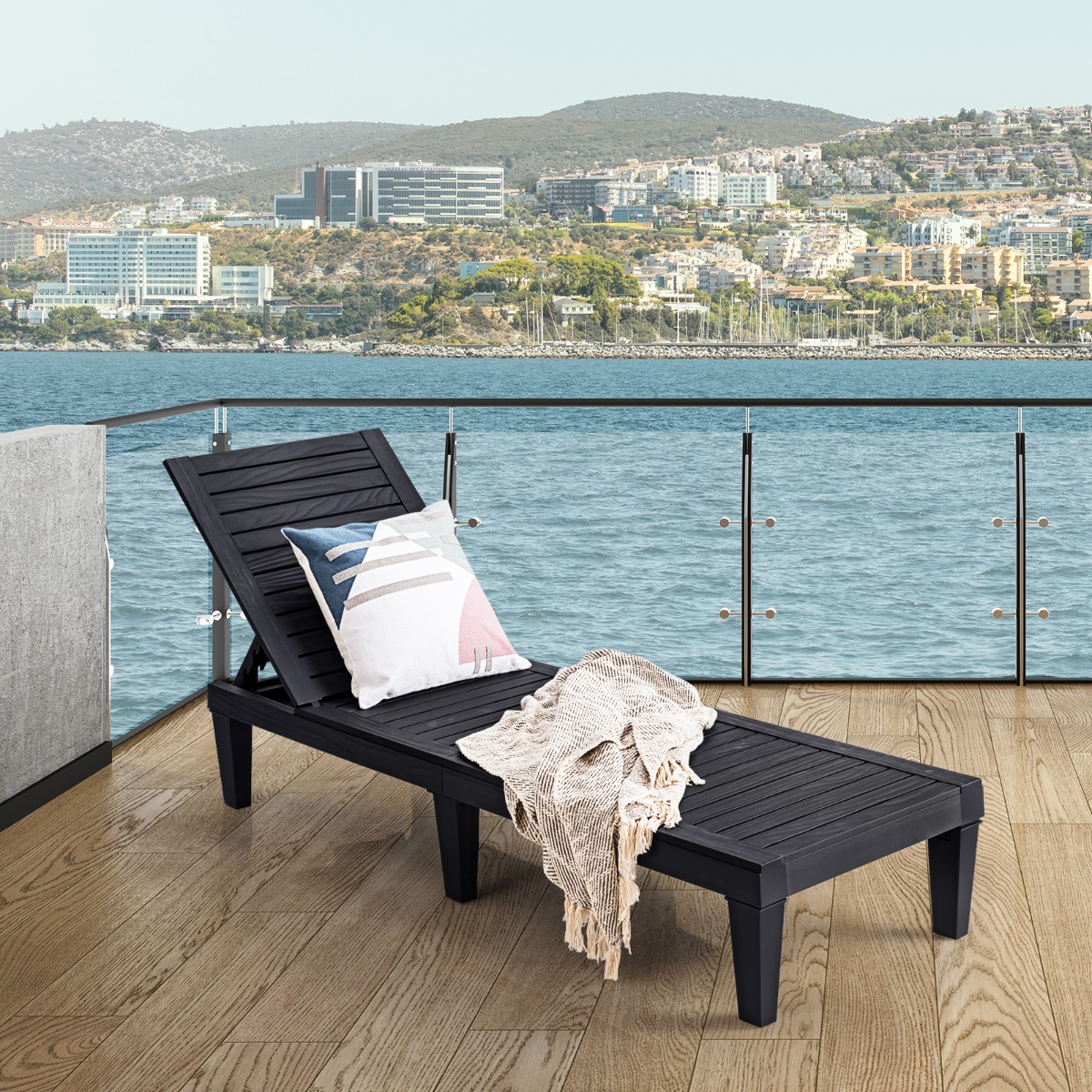 Lauko gultas 190 x 57,5 x 29–84,5 cm