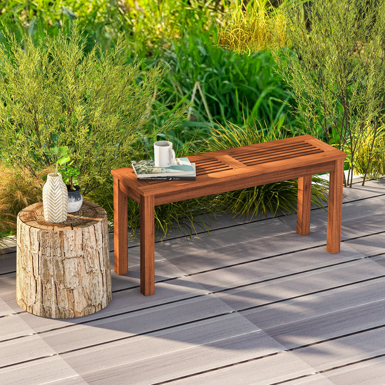Lauko suolas 100.3 x 30.5 x 47.0 cm 3