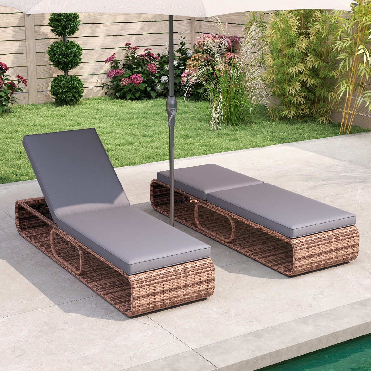 Gultas 185 x 65 x 26-86 cm 3